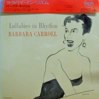 BARBARA CARROLL - Lullabies In Rhythm - Disque 33T