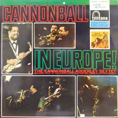 CANNONBALL ADDERLEY - In Europe! / Nippon Soul - Disque 33T