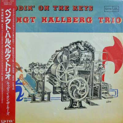BENGT HALLBERG TRIO - Kiddin' On The Keys - LP