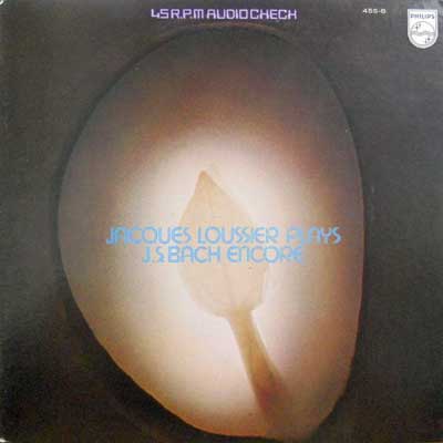JACQUES LOUSSIER - Plays J. S. Bach Encore - LP