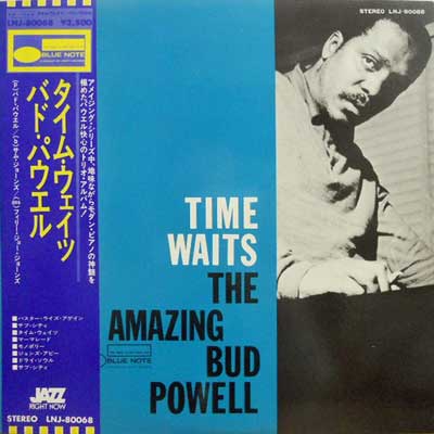 BUD POWELL: AMAZING - Time Waits: Amazing Bud Powell Vol.@4 - Disque 33T