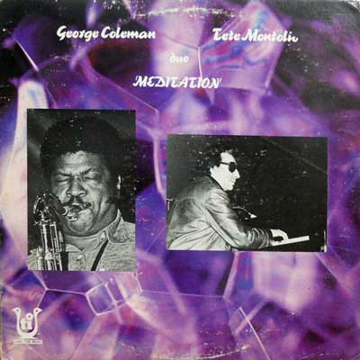 GEORGE COLEMAN TETE MONTOLIU - Meditation - Disque 33T