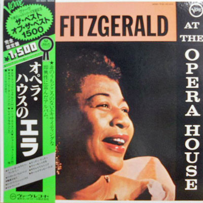 ELLA FITZGERALD - At The Opera House - Disque 33T