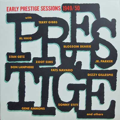 V.A. - Early Prestige Sessions 1949 / 50 - Disque 33T