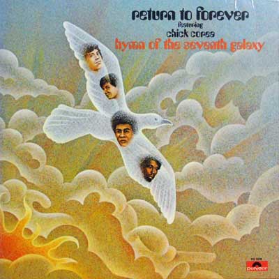 RETURN TO FOREVER FEAT. CHICK COREA - Hymn Of The Seventh Galaxy - Disque 33T