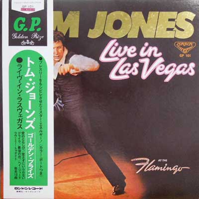 TOM JONES - Live In Las Vegas - LP