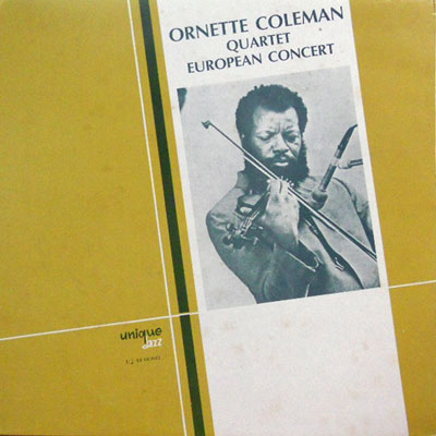 ORNETTE COLEMAN QUARTET - European Concert - LP