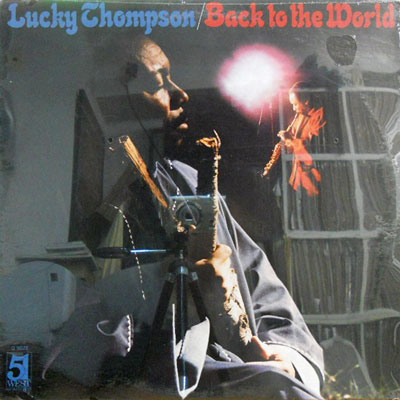 LUCKY THOMPSON - Back To The World - Disque 33T
