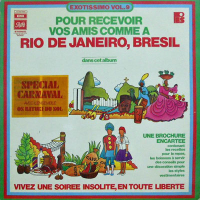 SERGE FRANKLIN - Os Batuki Du Sol: Rio De Janeiro - Disque 33T