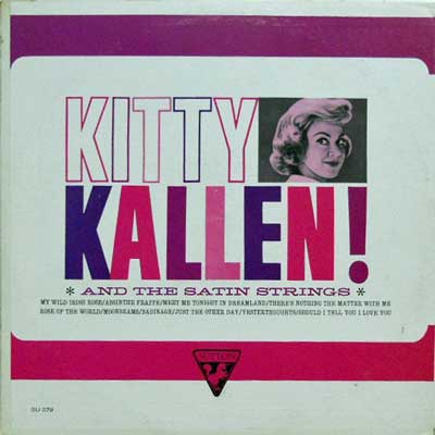KITTY KALLEN - And The Satin Strings - LP