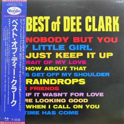 DEE CLARK - The Best Of - Disque 33T