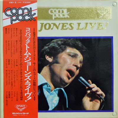 TOM JONES - Live! Com Pack - LP